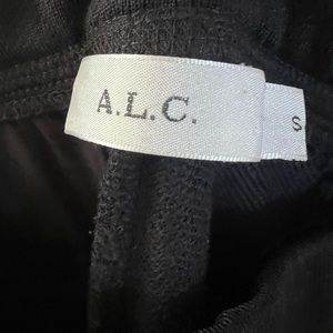 A .L .C black legging trousers